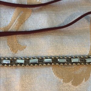 Suede choker, bracelet or belt